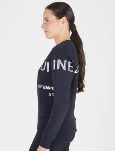 Sweat Equiline avec logo effet glacé