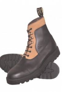 Boots patou bi-colore Charles de Nevel