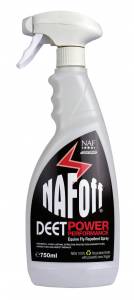 Spray répulsif insectes Deet Power Performance - NAF