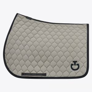 Tapis de selle Circular Quilted Vert sauge - CAVALLERIA TOSCANA