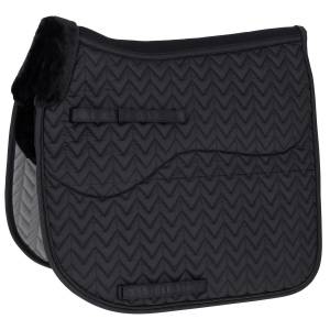 Tapis de selle dressage noir - Covalliero Hiver 2024