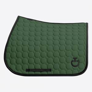 Tapis de selle Circle Quilted Vert - CAVALLERIA TOSCANA