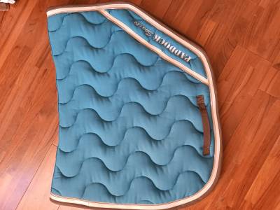 Tapis paddock sport bleu canard 