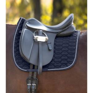 Tapis de selle Ancona dressage bleu argenté - Waldhausen