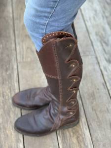 Bottes hautes cuir