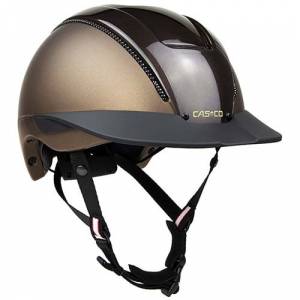 Bombe d'équitation - Casco Duell Dark Brown