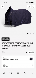 Vends couverture 400 g neuve 