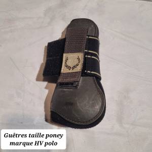 Guêtres brunes taille poney marque HV polo