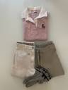 LOT : Pantalon blanc et pantalon gris taille 36 + pol