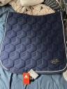 Tapis dressage bleu 