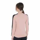 Sweat-shirt à col rond cameo rose - EQUESTRO