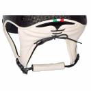 Casque carbone brillant pour driver trot monté UOF