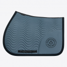 Tapis de selle Double Orbit Wave Quilted Pétrole - CAVALLERIA TOSCANA