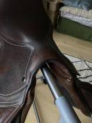 Selle cheval gd poney 16,5 havane Equip horse mixte