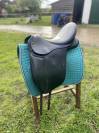 Selle Dressage cuir - 18 pouces - JC