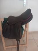 A VENDRE SELLE DEVOUCOUX CHIBERTA LAB TAILLE 18 MONO 