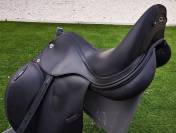 Selle dressage prestige helen noire 17 arceau moulable