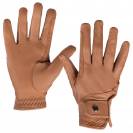 Gants d'équitation en cuir pro - qhp