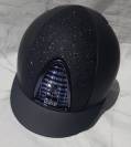 Casque CROMO 1 Textile Glitter Black Star - KEP