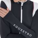 Veste technique avec inserts perforés marine/fuchsia - EQUESTRO