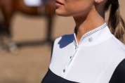 Polo de concours manches longues Revenew Black Edition - Equestrian Stockholm