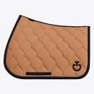 Tapis de selle New Circular Quilted Camel - CAVALLERIA TOSCANA