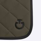 Tapis de selle Diamond Quilted Kaki - CAVALLERIA TOSCANA