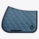 Tapis de selle New Circular Quilted Pétrole - CAVALLERIA TOSCANA