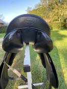 Selle de dressage Prestige, taille 17 pouce