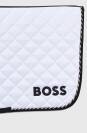 Tapis de selle Signature Blanc Dressage - Boss Equestrian