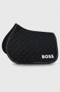 Tapis de selle Signature Noir Mixte - Boss Equestrian