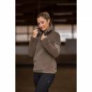 Sweat teddy taupe pour dame - Covalliero Hiver 2024