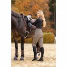 Legging d'équitation full grip taupe pour dame - Covalliero Hiver 2024