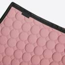 Tapis de selle Circle Quilted Candy Pink/Noir LIMITED EDITION - CAVALLERIA TOSCA