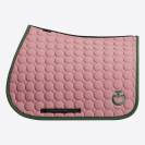 Tapis de selle Circle Quilted Rose Vert - CAVALLERIA TOSCANA