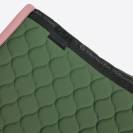 Tapis de selle Circular Quilted Vert rose - CAVALLERIA TOSCANA