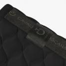 Tapis de selle Circular Quilted Noir - CAVALLERIA TOSCANA