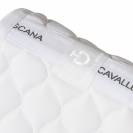 Tapis de selle Circular Quilted Blanc Dressage - CAVALLERIA TOSCANA