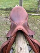 Selle Synergy Equipe 17’ cognac - état neuf