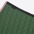 Tapis de selle Circle Quilted Vert Rose - CAVALLERIA TOSCANA