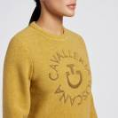 Pull Fleece Crew Neck Golden Ocre - CAVALLERIA TOSCANA