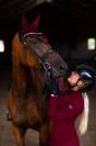 Bonnet Dark Bordeaux - Equestrian Stockholm