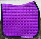 Tapis de selle EQUITO violet taille cheval dressage