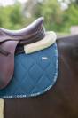 Tapis de selle LOVE Bleu orage DRESSAGE - GEM