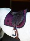 Tapis de selle Modern Purple Night MIXTE  - Equestrian Stockholm