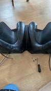 Selle dressage thorowgood 18"