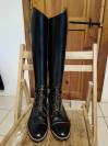 Bottes d'Equitation Cuir, Padd Italian Pointure 40