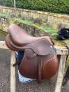 Selle marron Eric Thomas 16,5