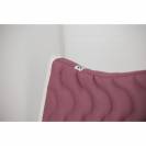 Tapis de selle Classique Magenta et Blanc - PENELOPE COLLECTION