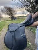 Selle equitation 17 pouces